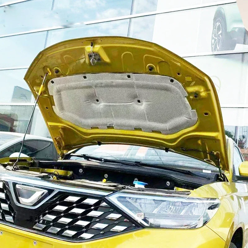 

Для Volkswagen VW JETTA VS5 2019, передний капот, звукоизоляционная накладка для двигателя, звукоизоляционный хлопковый чехол, теплоизоляционный коврик