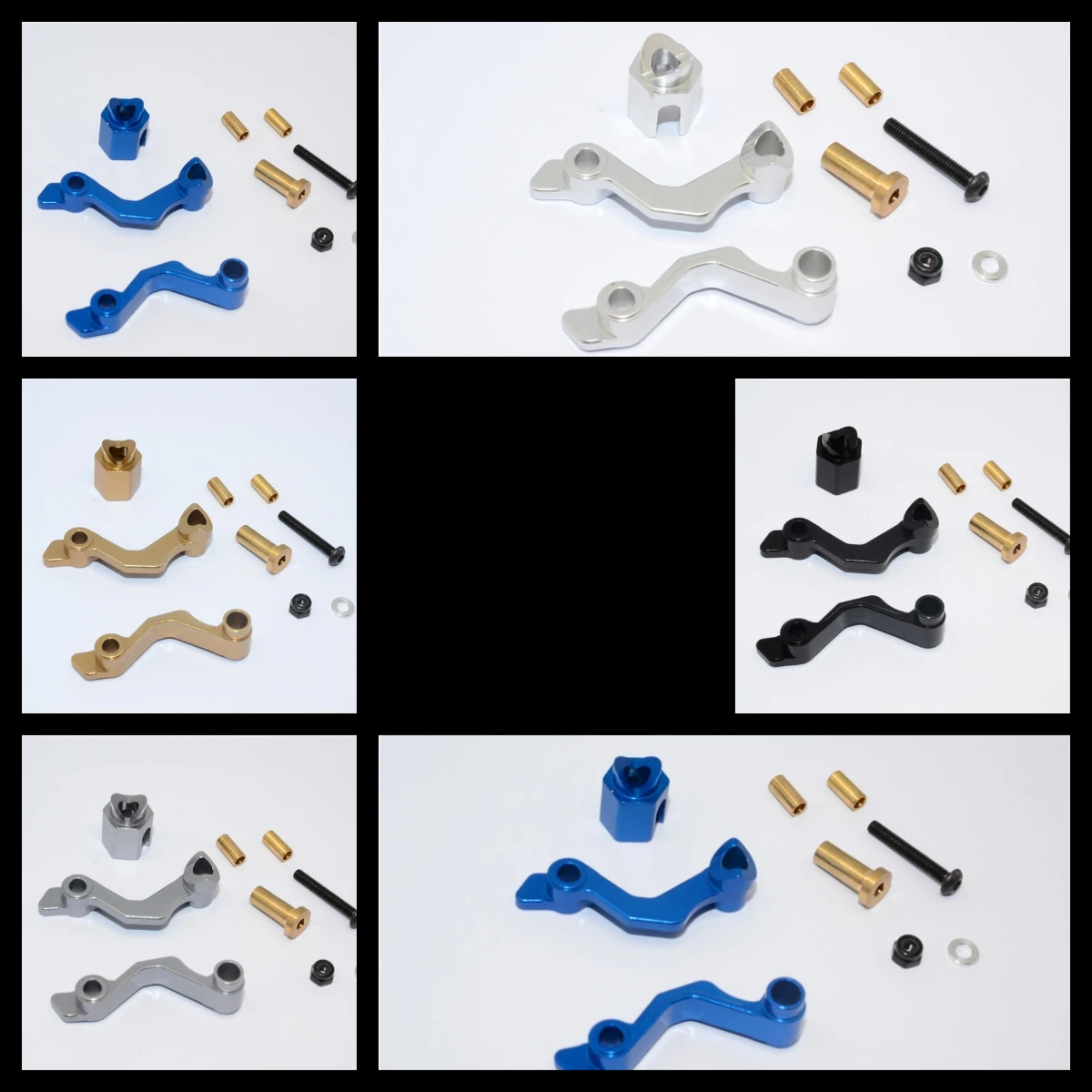 SUPPORTO SEDILE IN ALLUMINIO GPM per moto KYOSHO 1/8 NSR500