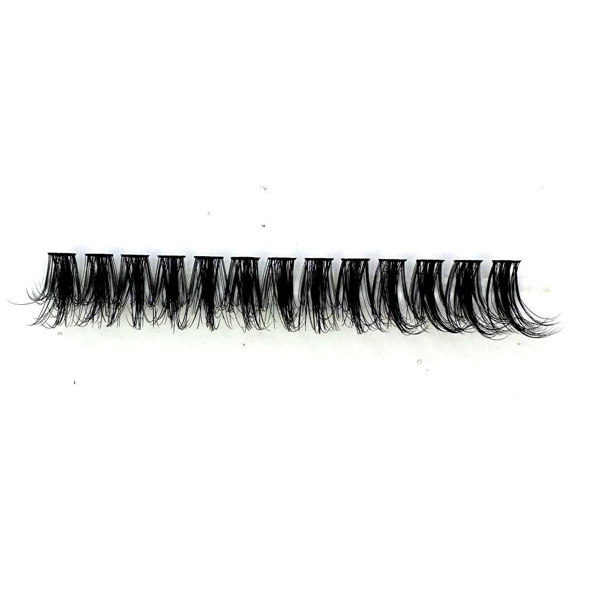 New 14 Rows 5D Fluffy Cluster Lashes 70D/80D Thick Eyelash D Curl 10-18mm Mix Individual Lashes DIY Lash Extensions