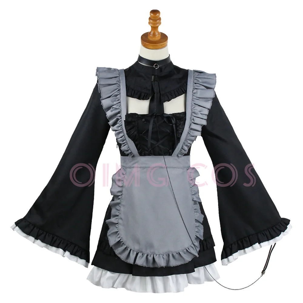 Maid Suit Kuroe Shizuku Kitagawa Marin Cosplay Costumes  Girls Dress Clothes My Dress-Up Darling Halloween Party Anime Costume