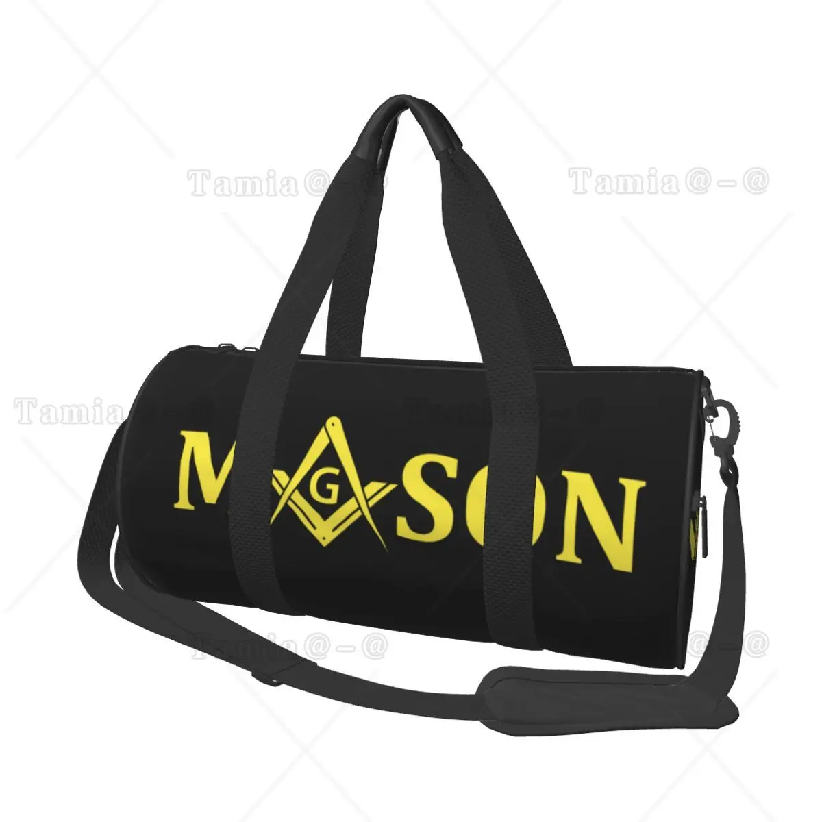 Freemason Mason Sports Bags Square Compass Swimming Gym Bag with Shoes Colorful Handbags Male Female Design Oxford Fitness Bag