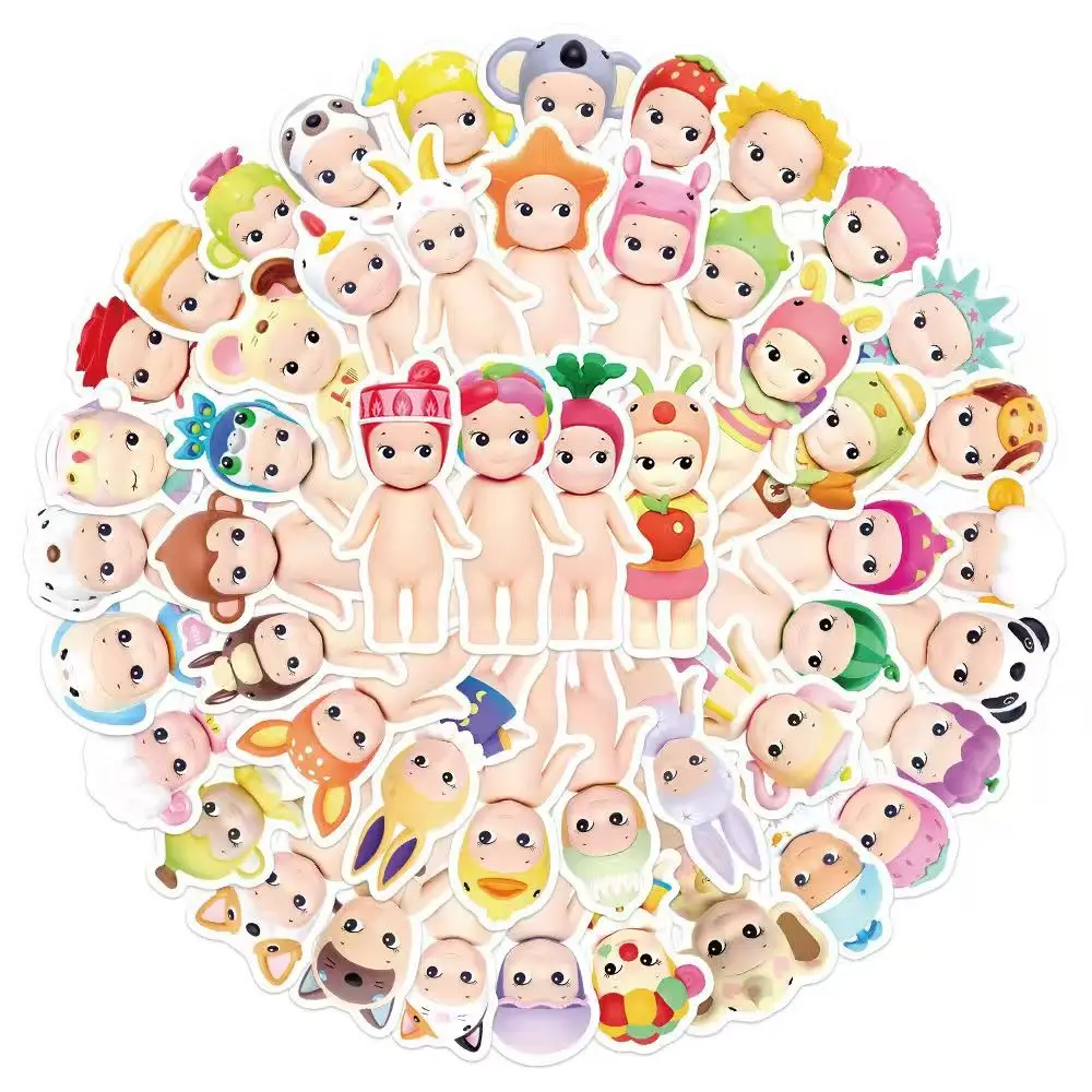 100pcs Sonny Angle Graffiti Children Stickers Cute Angel DIY stickers Notebook Luggage Mobile Phone Cup Decoration kid Stickers image 6