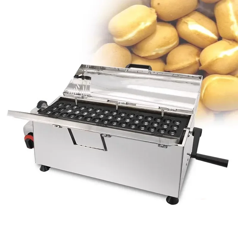 NP-363 Commercial QQ Egg Cake Machine Round Honey Cake Household Snack Cake Equipment Machine Waffle Machine