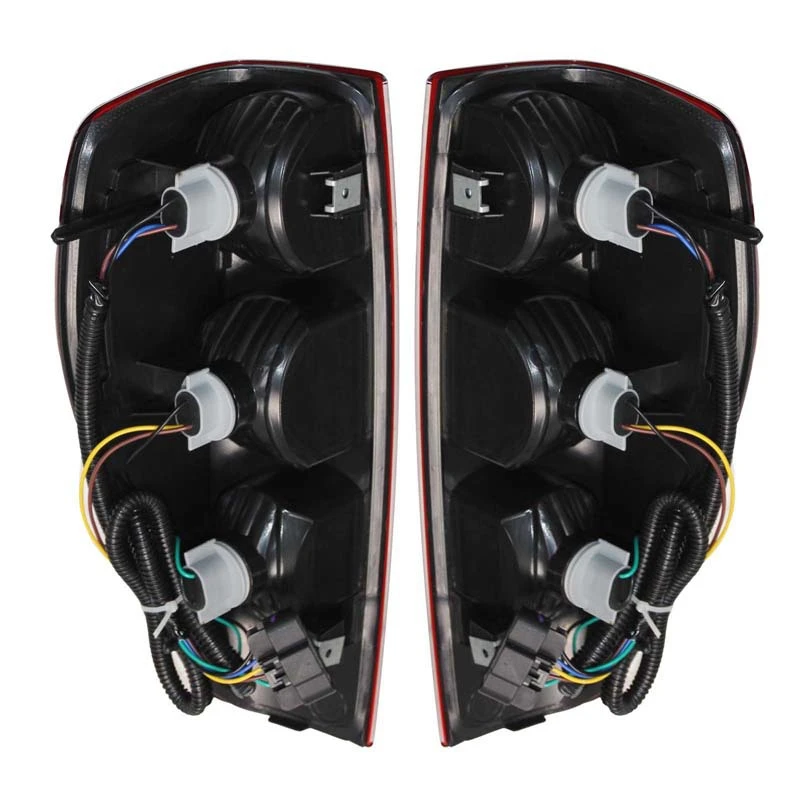 For Chevrolet Colorado 2004-2012 Brake Lamps Left+Right Tail Light Rear Lamp With Bulbs