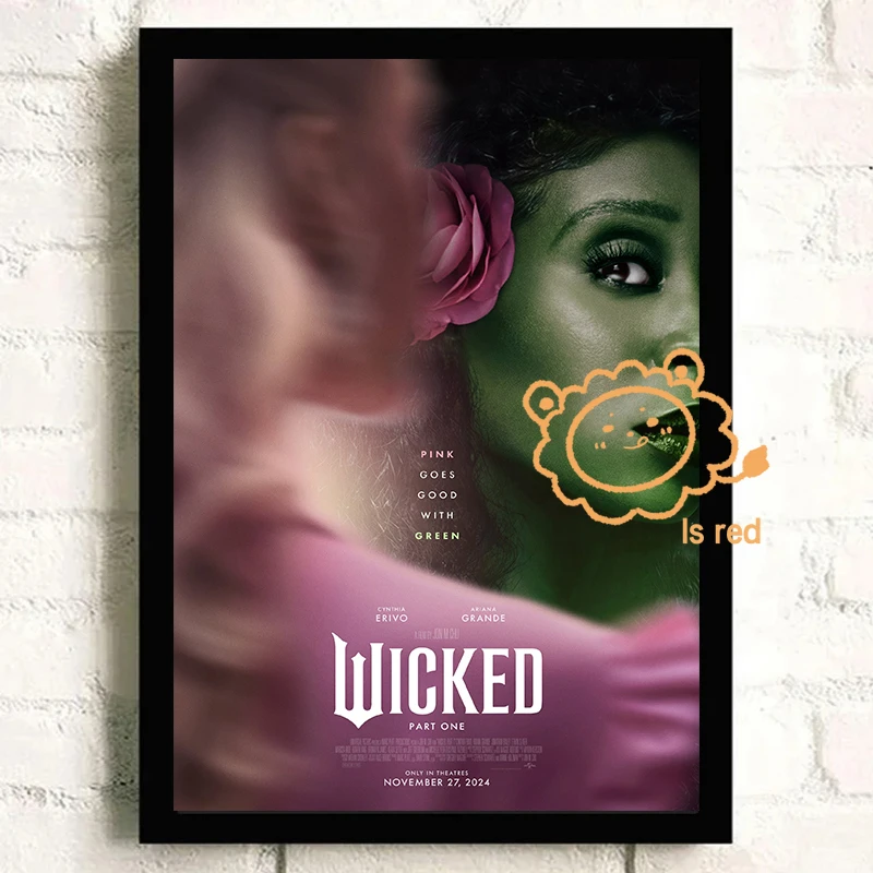 زخرفة جدارية بطباعة قماش ، لوحة بدون إطار للمنزل ، غرفة معيشة ، مكتبة ، فيلم شرير ، الجزء الأول ،