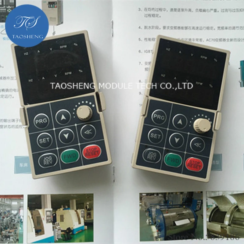 1PCS 100% NEW AND ORIGINAL VEICHI Inverter Panel VEICHI AC70 Operation Panel VEICHI Control Panel Dual-line Panel Display