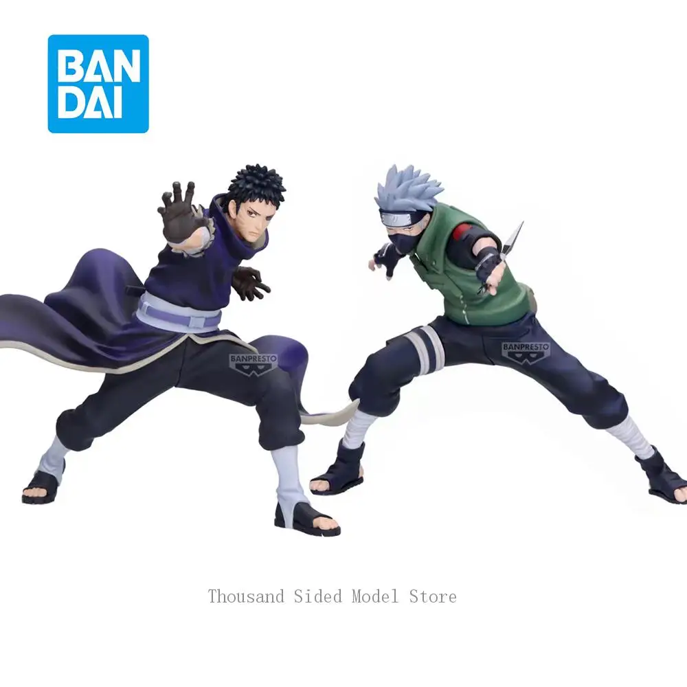 

Оригинальный Banpresto Naruto: Shippuden Vibration Stars Hatake Kakashi Uchiha Obito (Naruto 72, 63) Фигурка Модель игрушки
