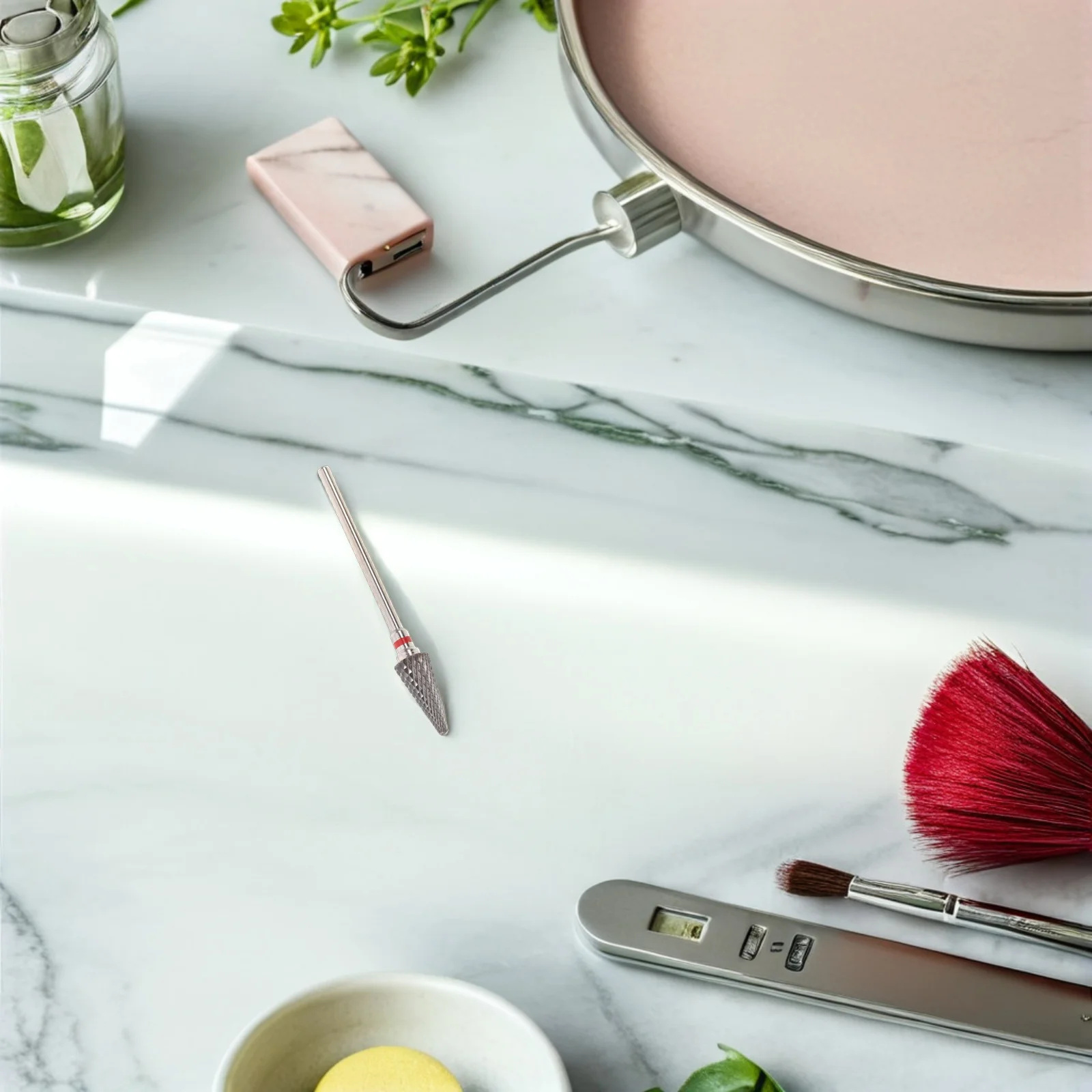 ชุดดอกสว่านทำเล็บมืออาชีพ คาร์ไบด์ สำหรับขัดหนังกำพร้า ปลายทรงกรวย สำหรับทำเล็บอะคริลิค เจล ทำเล็บมือและเล็บเท้า ขัดเงา