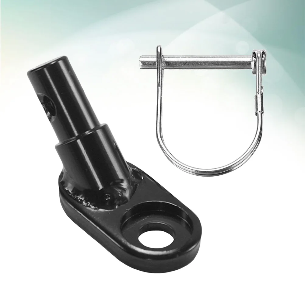 2PCS Universal Bike Trailer Hitch Aluminum Alloy Adapter Attachment Durable Steel Easy Install No Tools Required