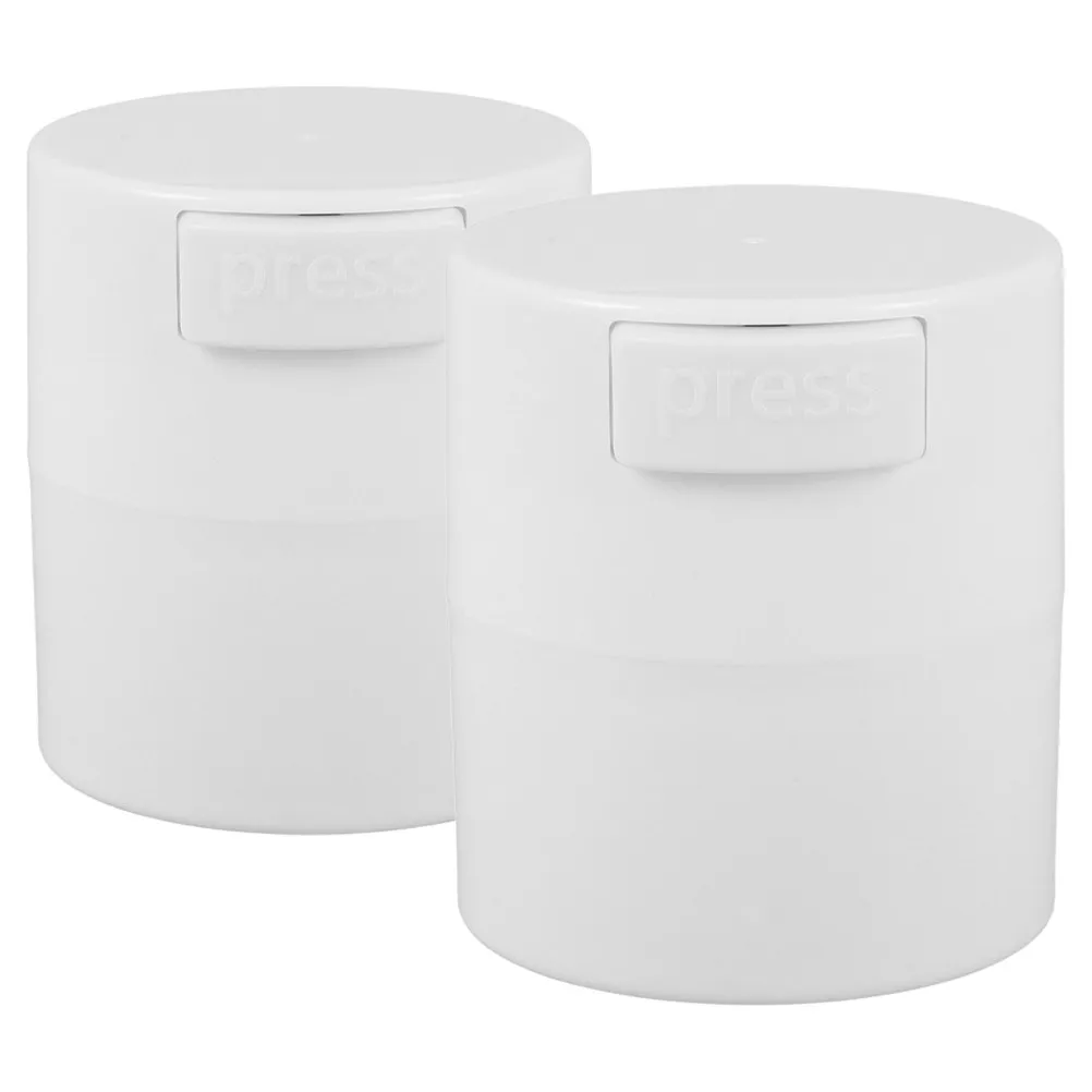 2Pcs Lash Shaker Style Eyelash Extension Storage Jar Vacuum Seal Container Prevents Drying Out Keeps Workspace Clean