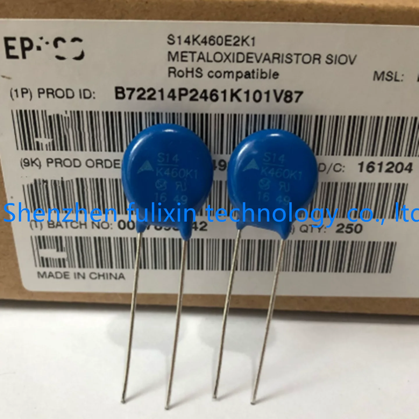 10 Buah Varistor B72214P2461K101 S14K460E2K1 S14K460K1 460V 6KA