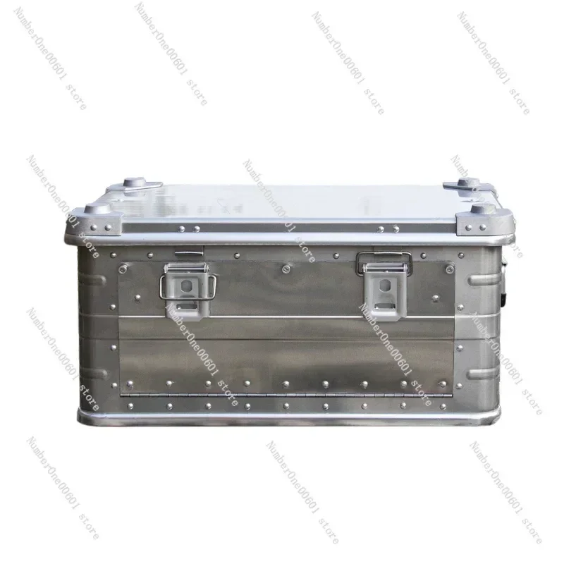

Outdoor Camping Magnesium Aluminum Alloy Storage Box Coffee Kitchen Utensils Multifunctional Side Opening Door Outdoor Mobility