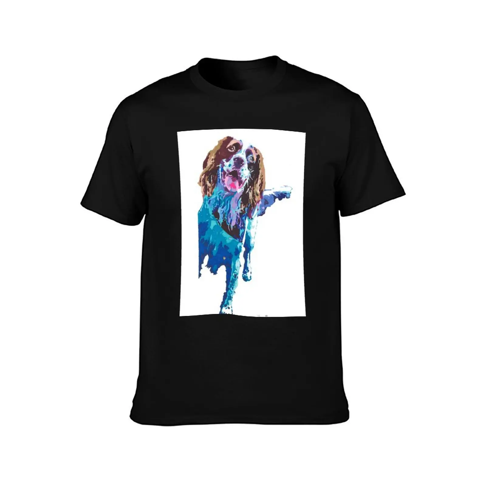 Teddy the Springer Spaniel T-Shirt Holiday Outdoor T-Shirt