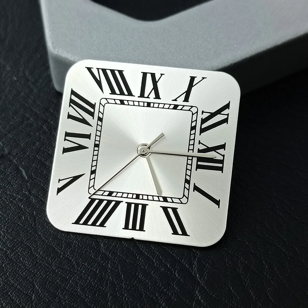27mm NH35 regular dial pointer watch repair accessories Roman style square dial pointer NH35 NH36 movement watch accessories