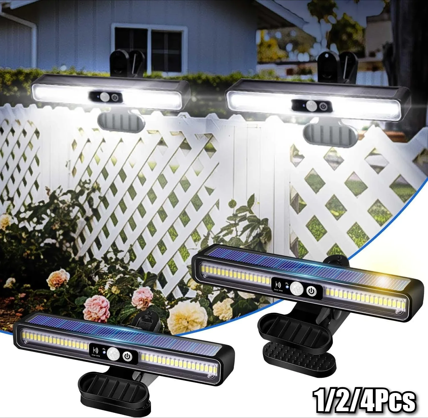 

1/2/4Pc Outdoor LED solar light 36 LED motion sensor portable solar safety lights Garden waterproof camping lights Garage lights
