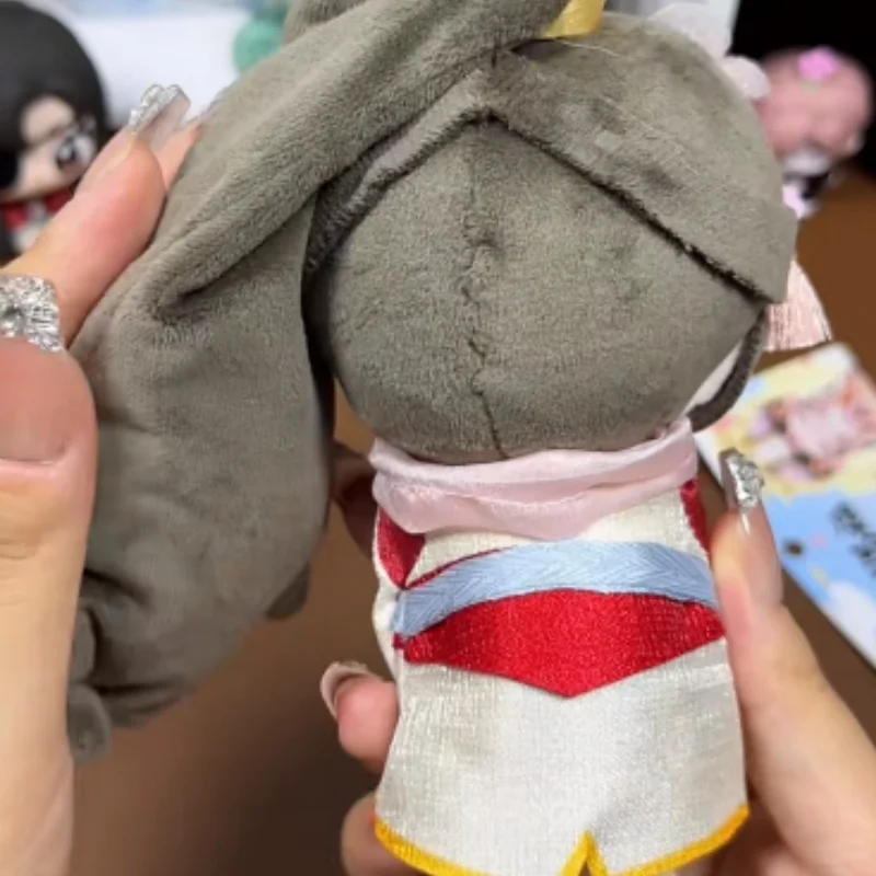 Tian Guan Ci Fu Cartoon Pluche Pop Tas Hanger Grappig Schattig Tai Zi Yue Shen Trendy Sleutelhanger Cadeau voor Meisjes Verjaardag Collectie