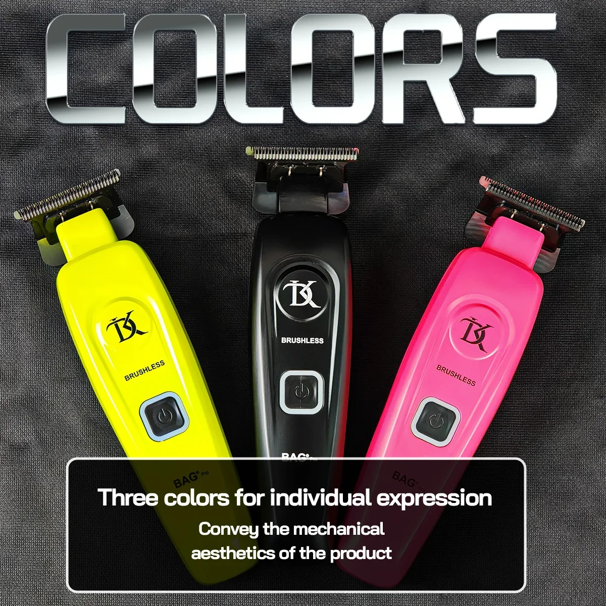 المهنية 106B DK078 BRDCLIP فرش السيارات مقص الشعر 7500 دورة في الدقيقة 7200 دورة في الدقيقة الكهربائية اللاسلكي المتقلب رقيقة جدا تتحرك شفرة