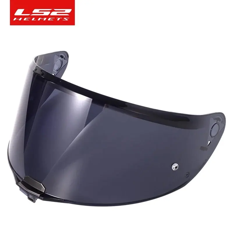 Original LS2 Visors FF811 Full Face Motorcycle Helmet Replace Lens Black Ididium Silver Visor Base