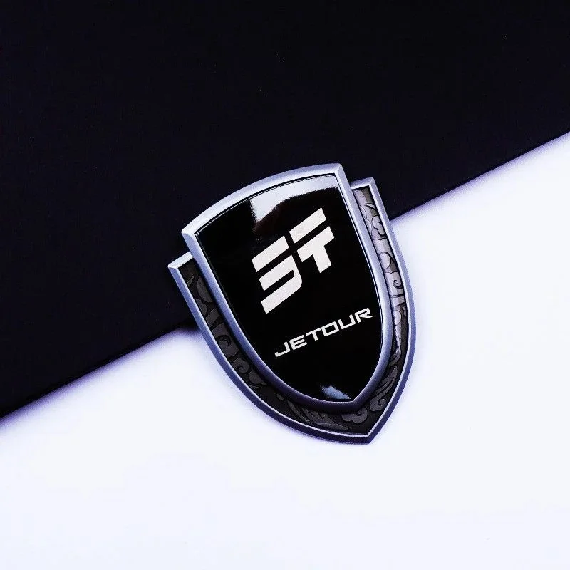 For T1 T2 Traveler JETOUR x90 x95x70plus  Traveler three-dimensional personalized body decoration metal side badge car emblem