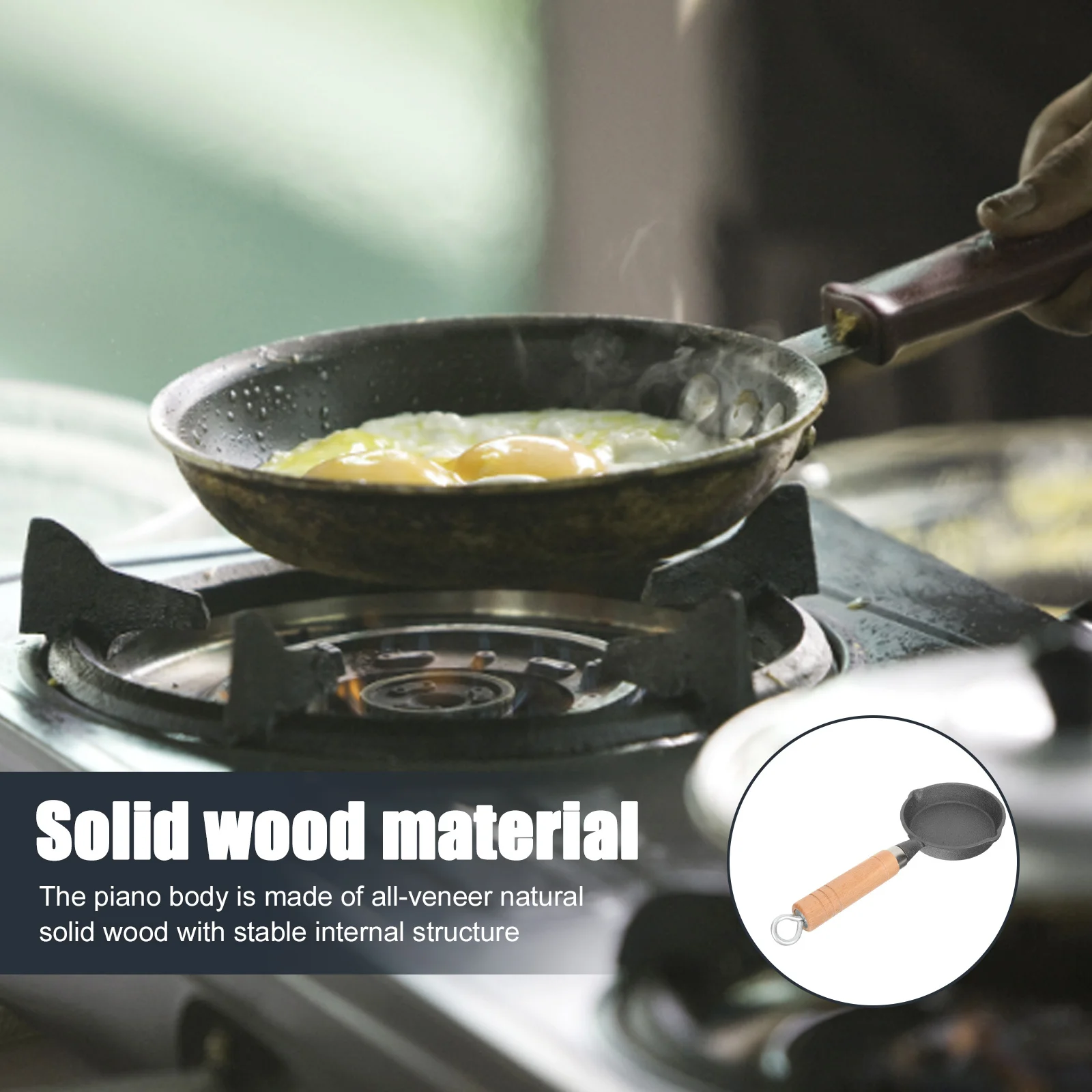 

Mini Oil Drip Pan Multi-Functional Frying Pan Perfect for Cooking Burgers Steaks Sausages Outdoor Camping Kitchen Cast Iron