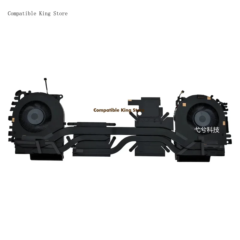 X New Laptop CPU+GPU Radiator with fan set for HP ZBook Fury 15 G7 15 G8 Series Fan ND75C53-19L06 ND75C52-19L05 M17046-001 DC5V
