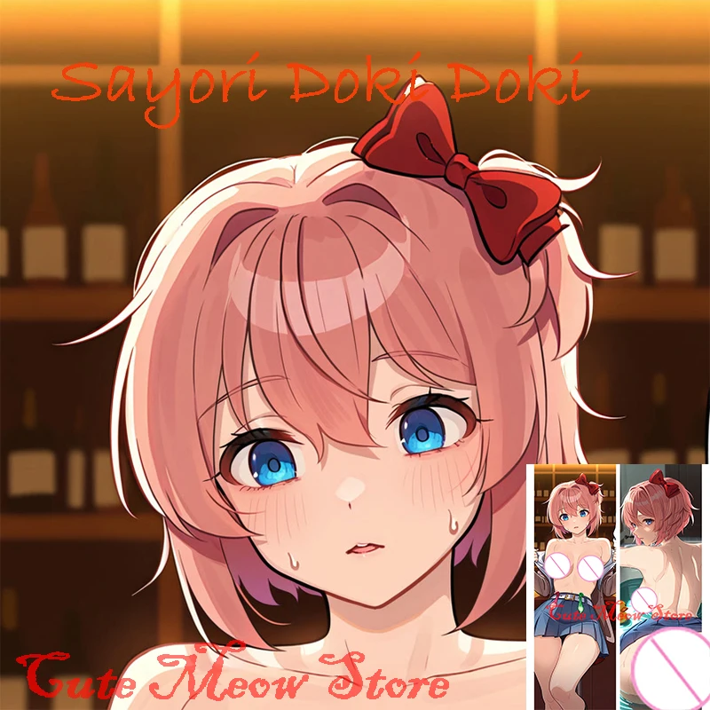 

Dakimakura аниме Sayori Doki Doki двусторонний принт наволочка для тела в натуральную величину наволочка для взрослых настраиваемая