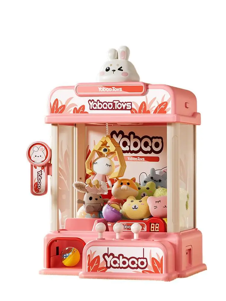 Claw Machine for Kids Mini Vending Arcade Game Toys with Sound for Girls Candy Grabber Prize Dispenser Machine Gift Boy Girls