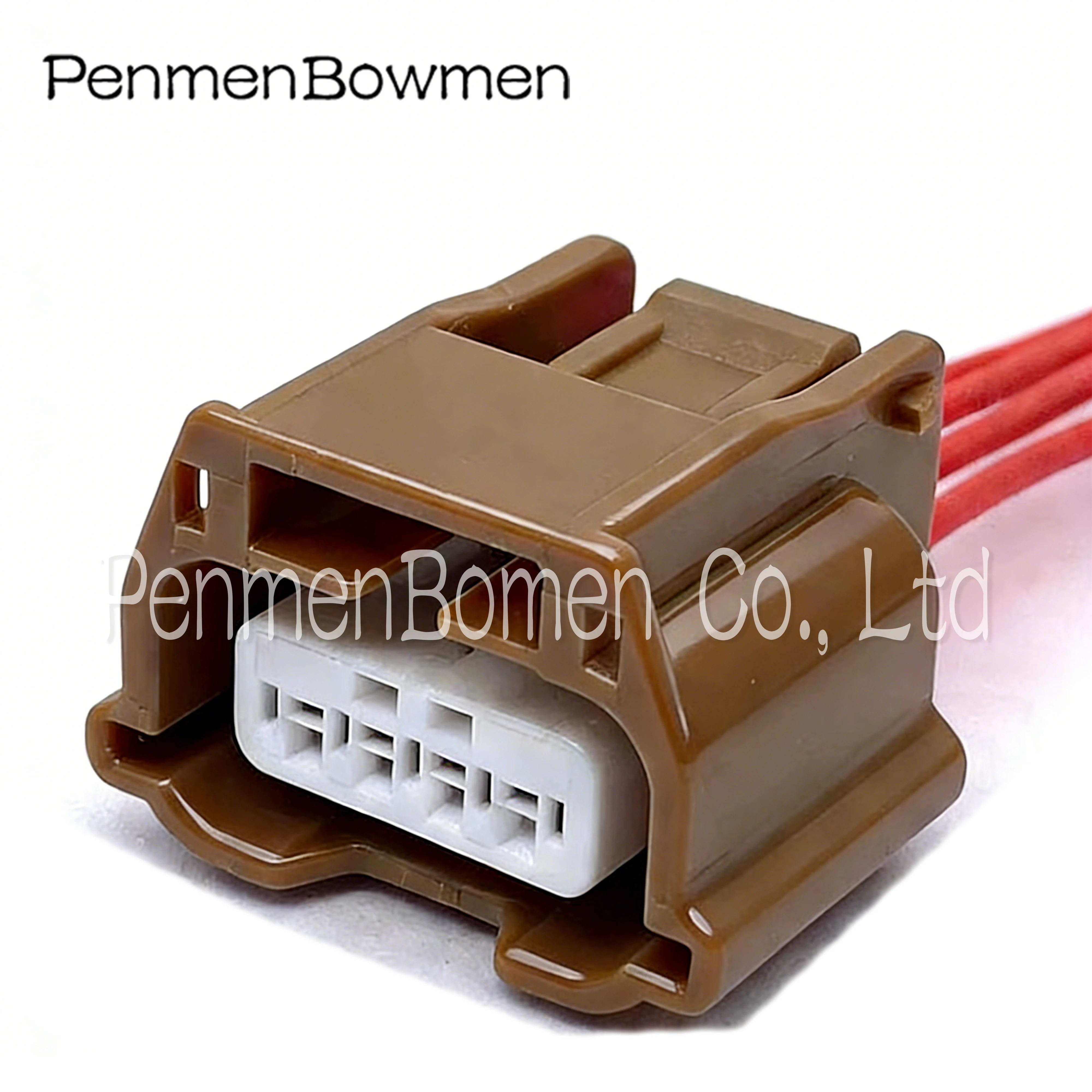 

Комплект из 4-контактных электрических разъемов для датчика расхода воздуха и клапана сброса давления при столкновении автомобиля, жгут проводов для Nissan 7283-8857-80