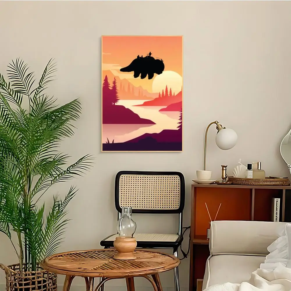 Anime A-Avatar: The Last AirbenderS Poster Self-Adhesive Stylish Art Print Poster Wall Home Decor