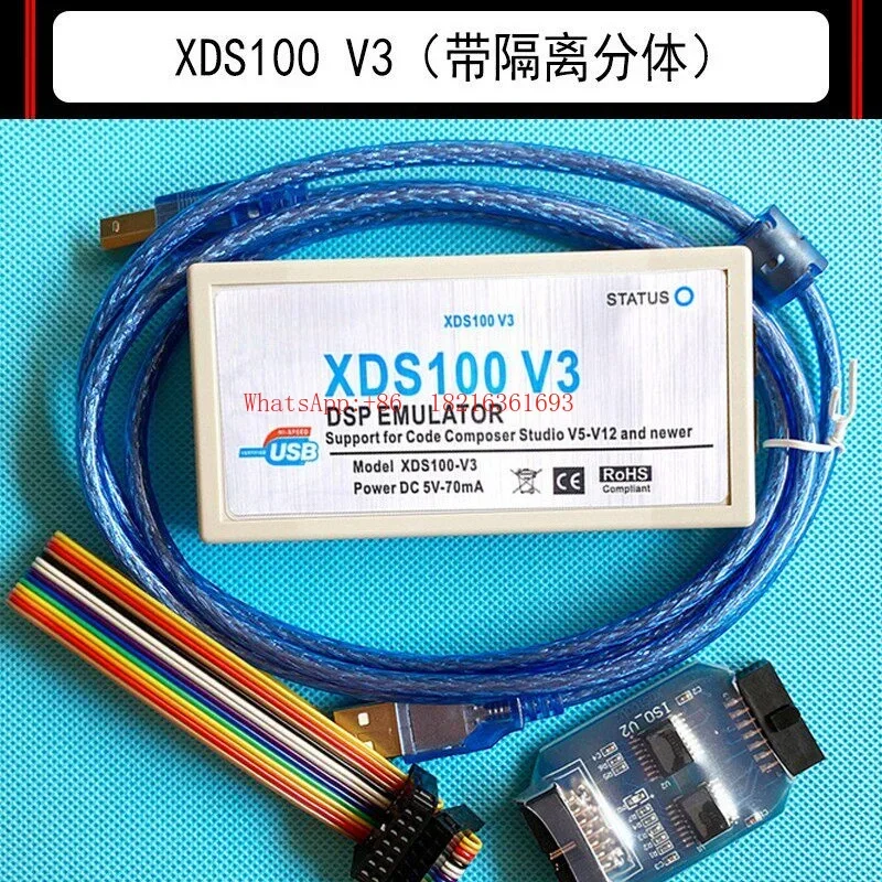 Limited Offer XDS100V2 V3 XDS110 Supports DSP/ARM CCS4~ V12 With Isolation