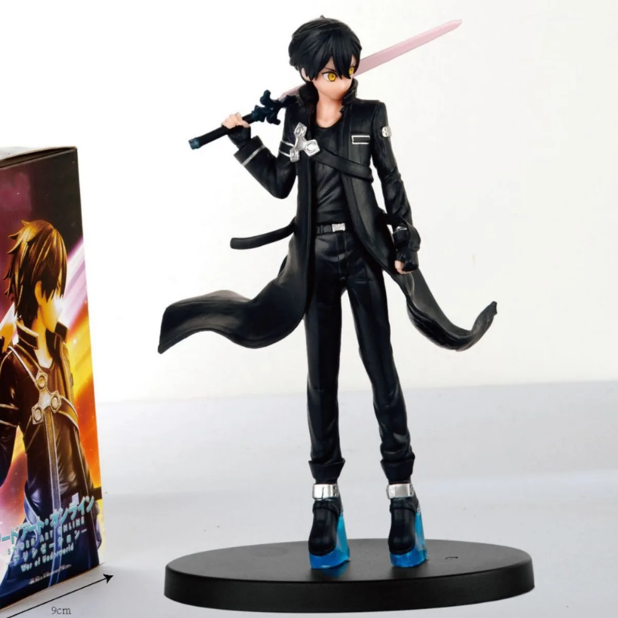 17CM Anime Sword Art Online Kirigaya Kazuto figura guerra del inframundo modelo juguete colección de regalo Yuuki Asuna figura de acción PVC