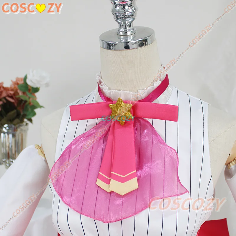 New Skin Ai Hoshino Cosplay Costume Anime Oshi No Ko Ai Hoshino Idol Stage Performance Exhibition Con Woman Cosplay Costume