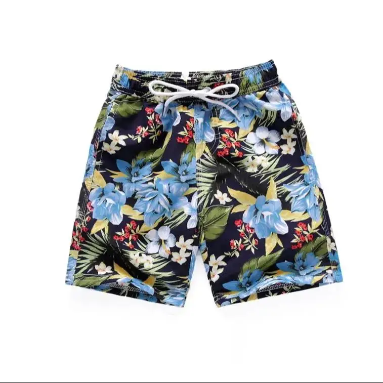 3-15Y Summer Boy Shorts Beach Swimming Shorts Fast Dry Baby Boys Shorts Children Kids Pants Swimwear Trunk Teenage Plus Size