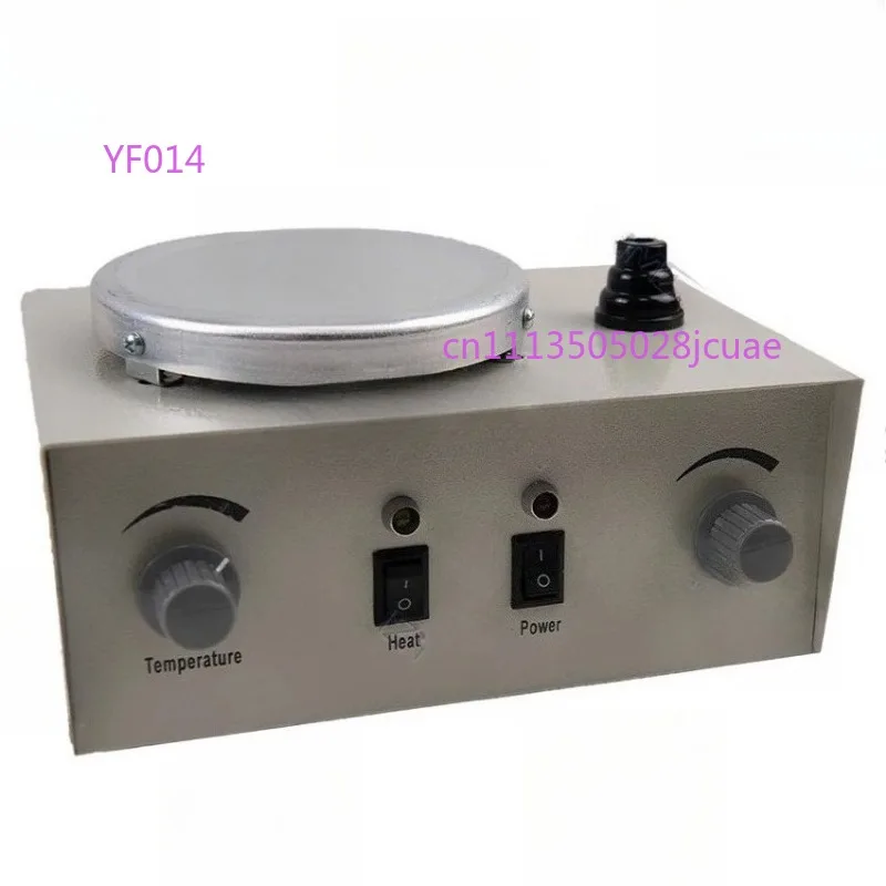 1000ml Lab Magnetic Stirrer, 110/220V 250W Dual Control Heating Hot Plate Mixer