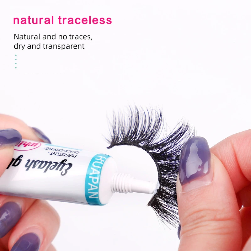 Professional Quick Dry Clear-white/black False Eyelashes Makeup Adhesive Grafting Eyelashes Glue Waterproof Cosmetics 7ml