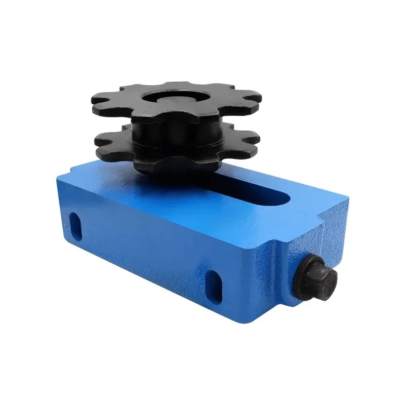 2.5/3 배 속도 주철 장력 시트 거리 체인 트랙 조립 라인 이중 속도 체인 9 치아 38.1 피치