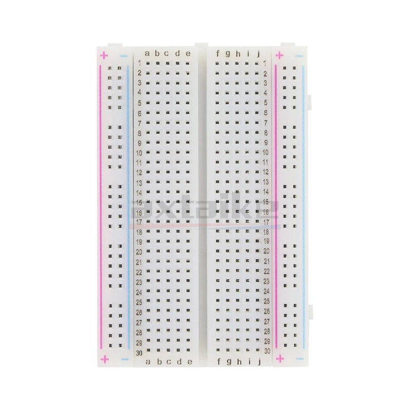 5PCS 400 Tie Points Solderless PCB Breadboard Mini Universal Test Protoboard DIY Bread Board Bus Test Circuit Board 8.5*5.5CM