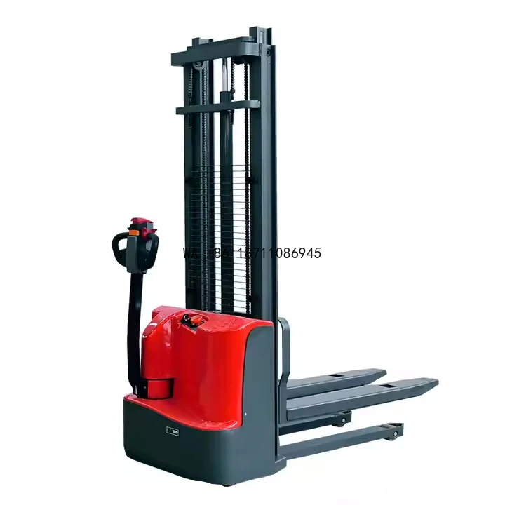 3ton New Electric Stacker Lifter Semi-Automatic Forklift Pallet Jack Stacker Lift