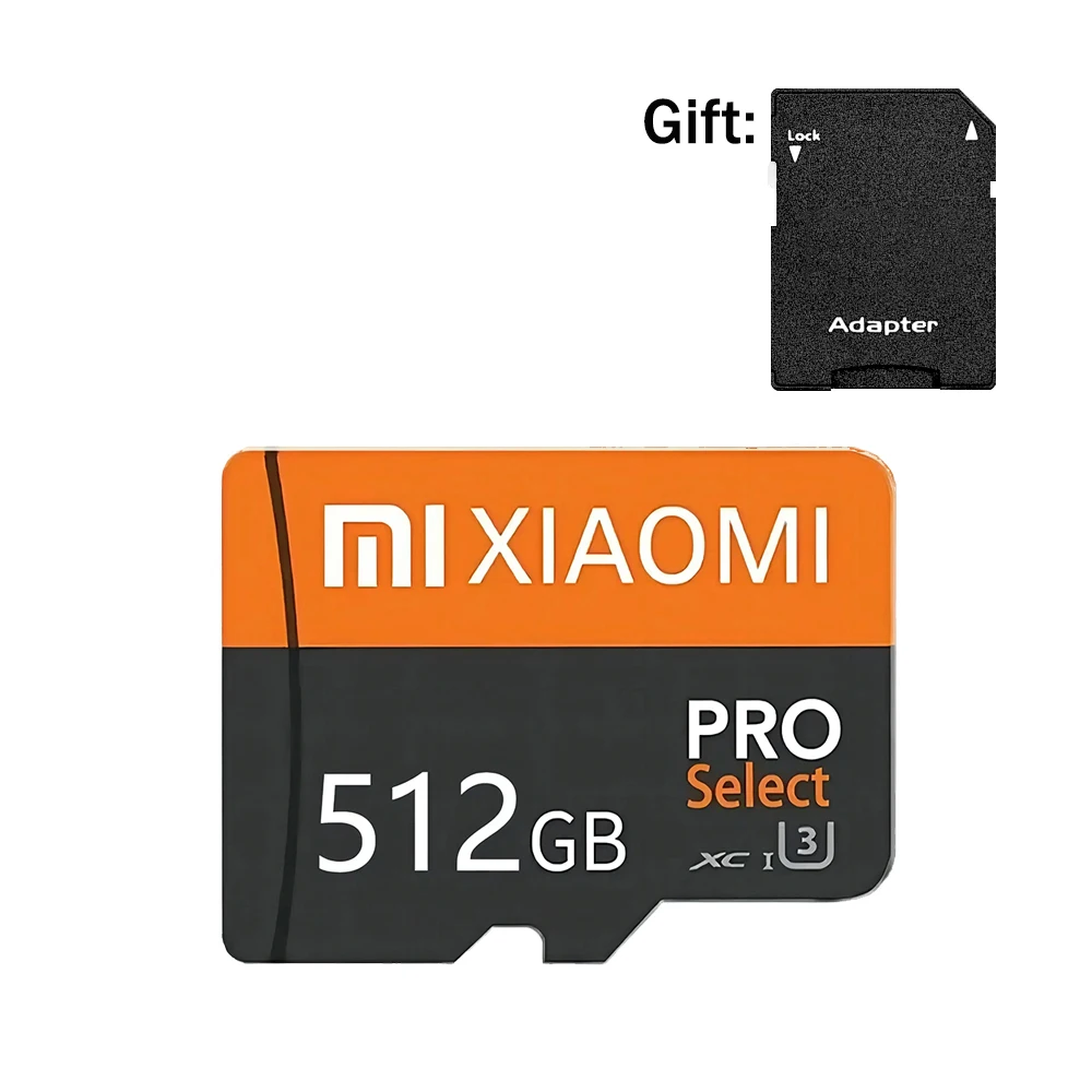 Xiaomi High Speed 2TB SD Card1TB Memory Card 512GB Ultra Fast Read Write Micro TF SD Card 128GB 256GB Class 10 For Camera/Phone