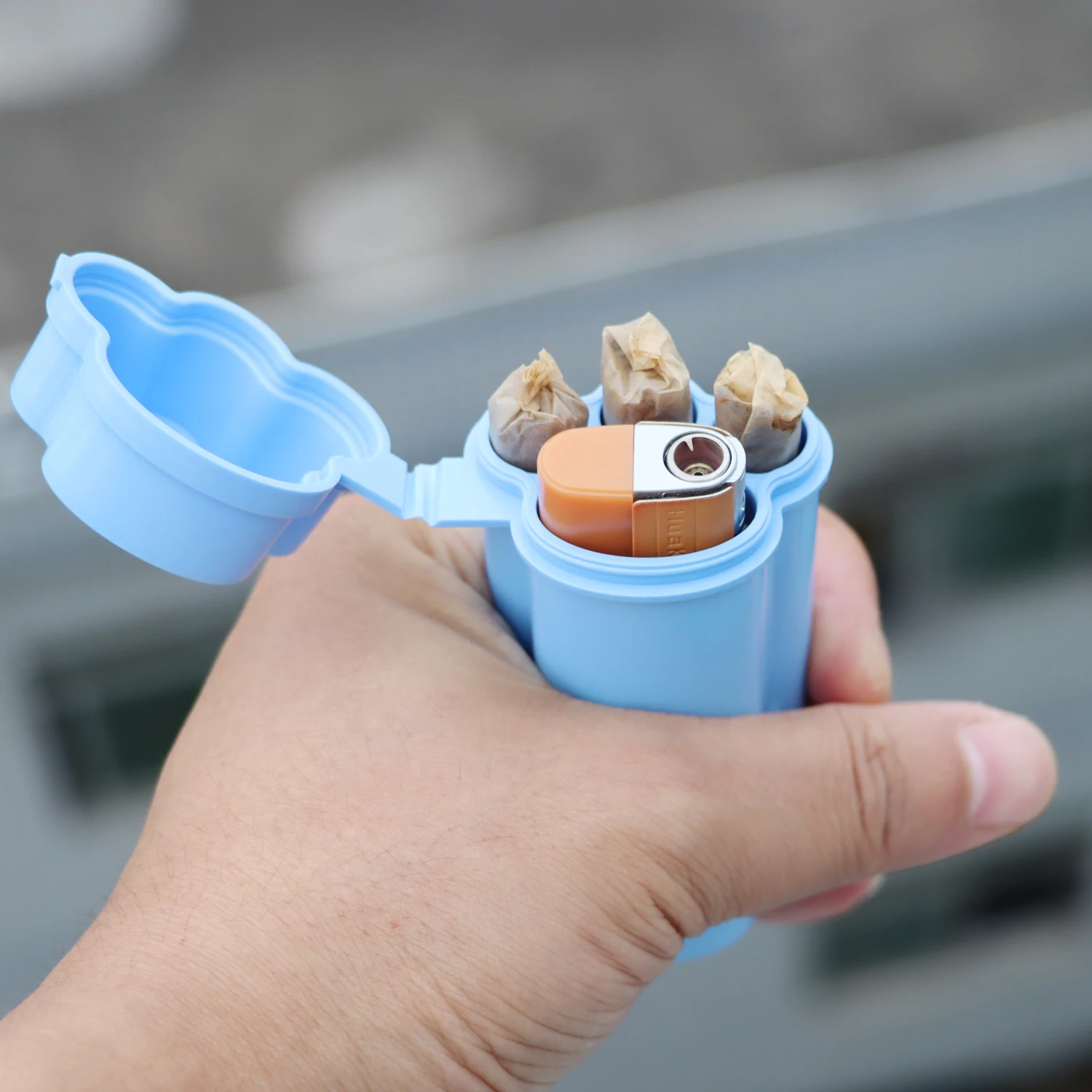 ดีไซน์ลายอุ้งเท้าแมว พร้อมฟังก - Lighter Windproof บทวิจารณ์และราคา