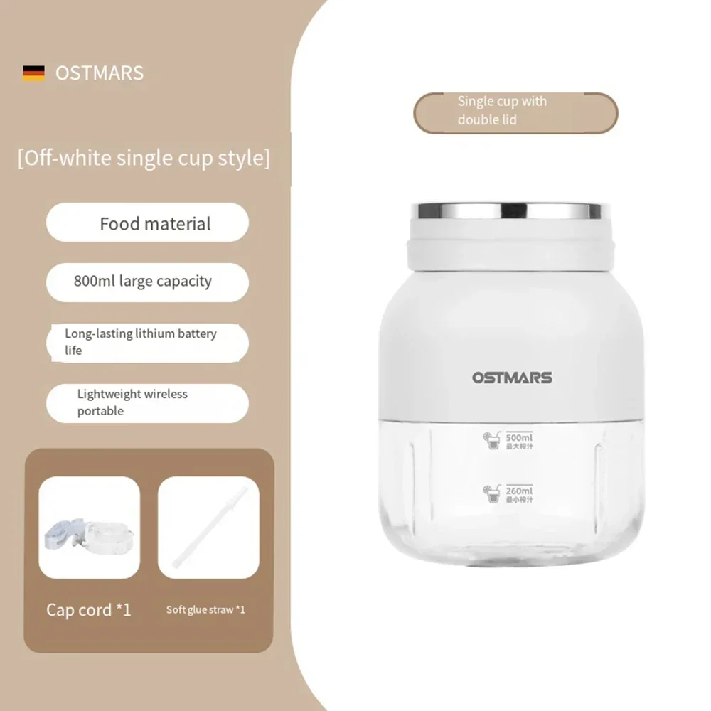 2-in-1 Draagbare Grote Buik Cup Sport Reizen Elektrische WaterCup Intelligente Juicer Sap Mixer Multifunctionele Water cup Smoothie