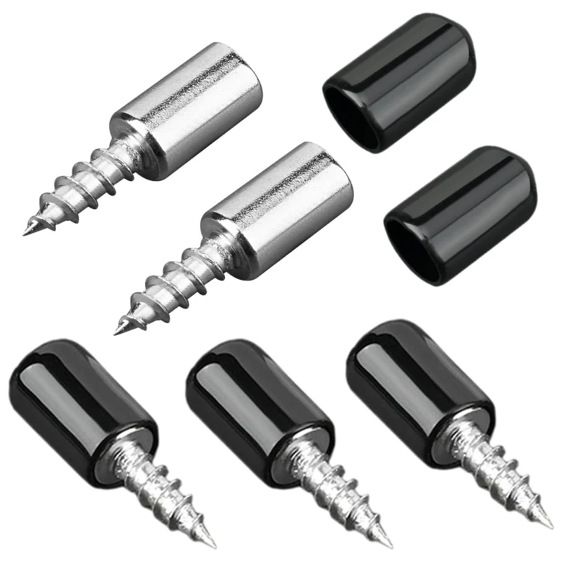 ใหม่ 100-10PCS Self Tapping สกรูชั้นผู้ถือแผ่นตู้เสื้อผ้า Septum วงเล็บสกรูชั้นวางสนับสนุนหมุดแขนกันลื่น