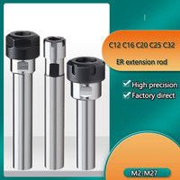 C8 C10 C16 Er extension er8 ER11 ER16 Er collet collet CNC extension cutter bar high precision 0.008 cutter bar