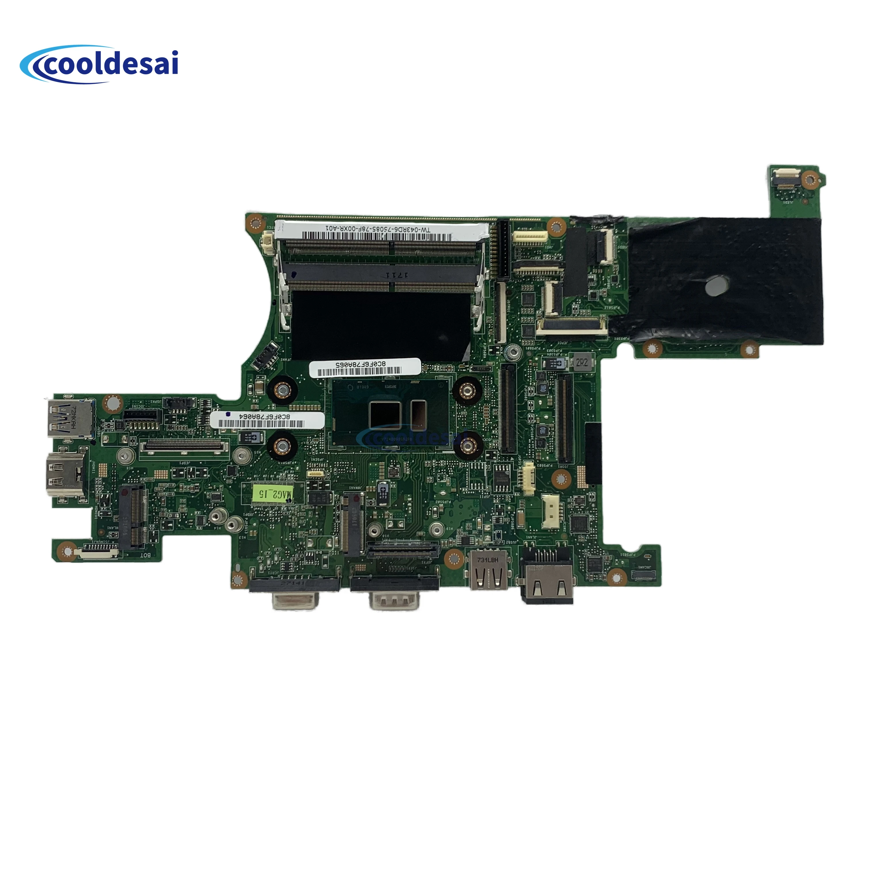 

For Dell Latitude 7214 5414 Laptop Notebook Motherboard CN-043RD6 43RD6 i7-6600U I5-6300U Mainboard 100%Tested