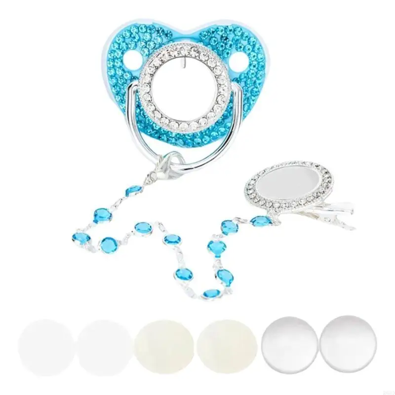 R66D لتقوم بها بنفسك التسامي مصاصة الطفل الفارغة المألوف مهدئا الحلمة آمنة سيليكون الحلمة الإغاثة العاطفية لمدة 6 أشهر الرضع