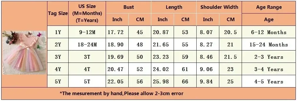 Frozen Kleinkind Mädchen Kleid Pailletten Geburtstag 1-5Y Mädchen Regenbogen Tüll Kleid Süßes Kind Prinzessin Kleid Hochzeit Party Süßes Kleid Geschenk