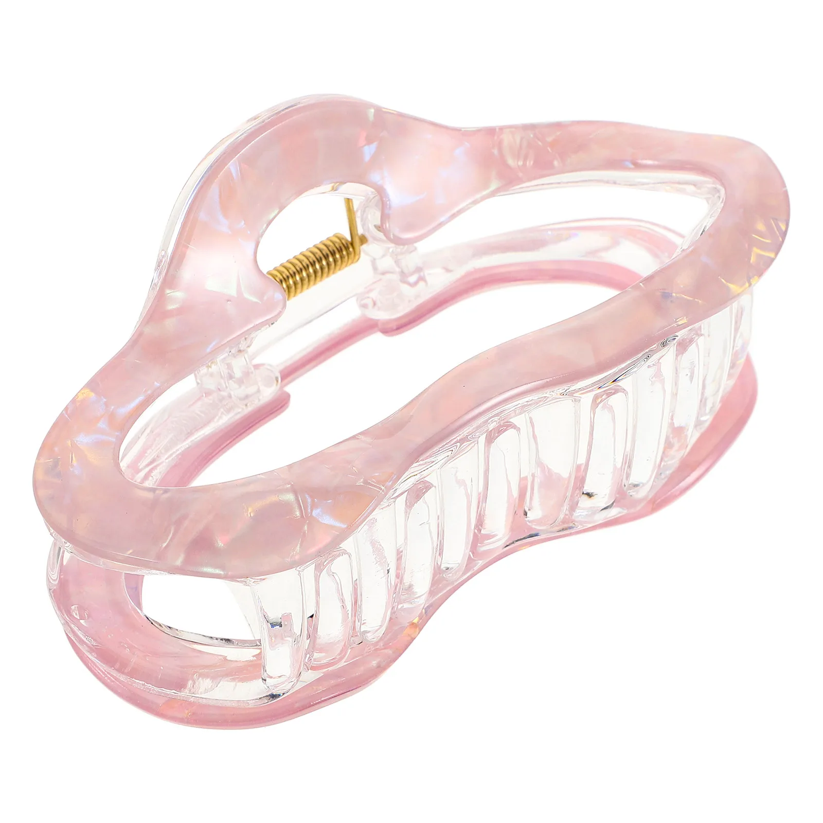 

Cloud Shaped Shark Claw Clip Hollow Jelly Hair Accessories Korean Style Non Unique Jaw for Medium Curly Hair Daily Party