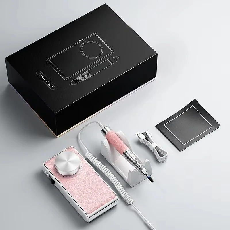 Hollow Cup Electric Nail Care System – Combines Polishing & Removal Functions