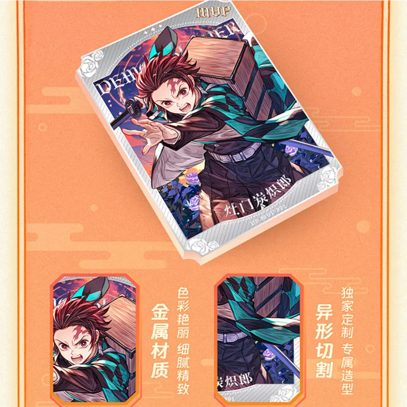 2024 najnowsze etui hurtownia Lebao Demon Slayer karta Shinobu japońskie anime kolekcja Mitsuri Tanjiro CCG TCG hobby prezent
