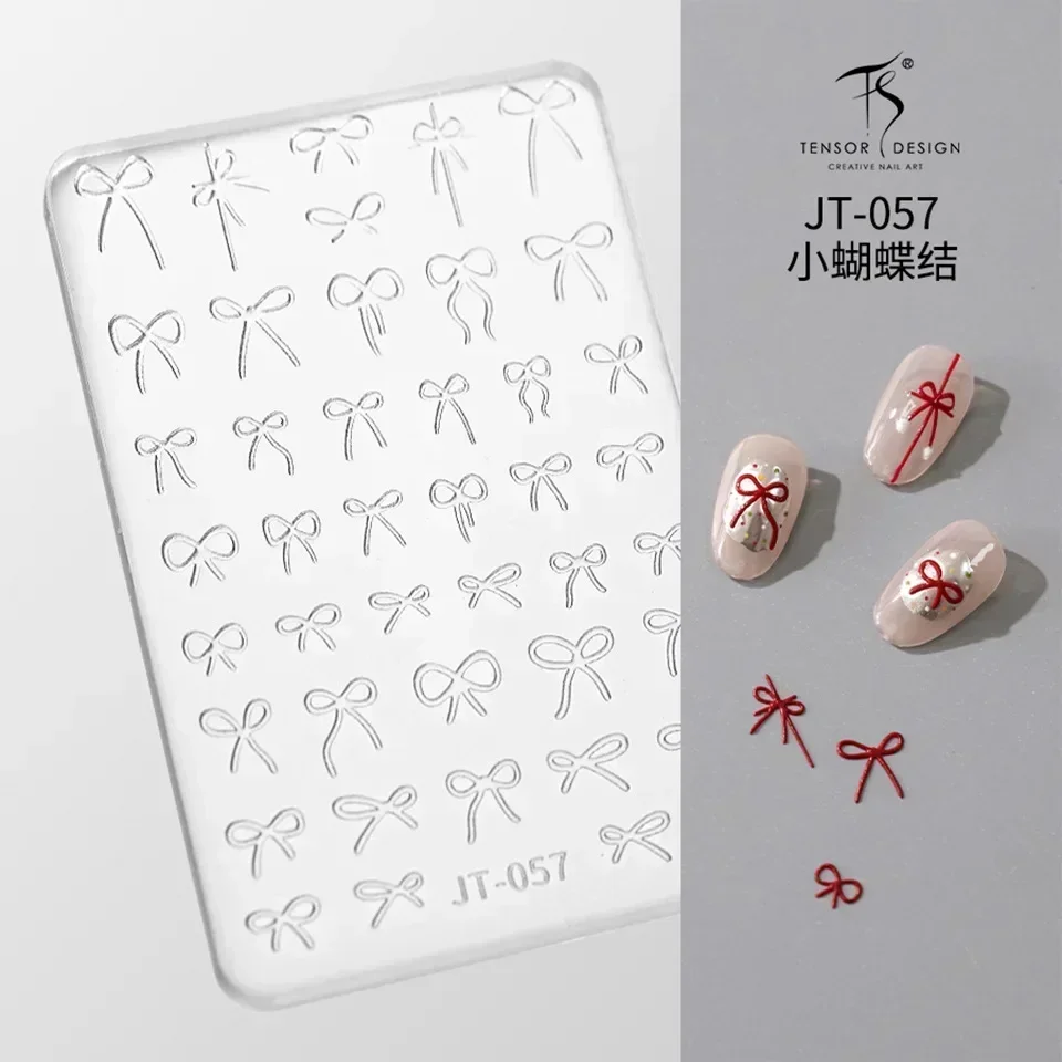 Moule à découper en Silicone, papillon, nœud papillon, serpent, accessoire pour Nail Art, étoile, lune, Rose, flocon de neige de noël, modèle d'outil de manucure